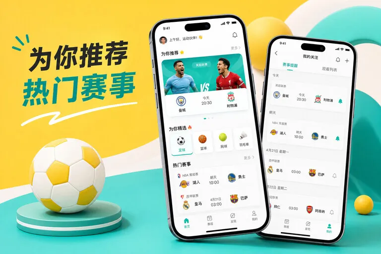 必赢体育直播 App 获取页面配图：午间体育内容